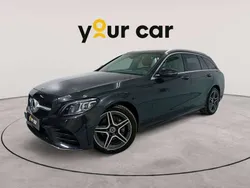Gris Usado 2020 Mercedes C220 Familiar | 27.000 € (Buen precio)