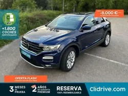 Azul Usado 2019 VW T-Roc Advance SUV | 20.190 € (Precio justo)
