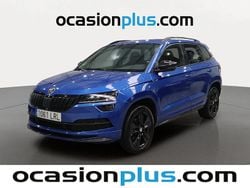 Azul Usado 2021 Skoda Karoq SportLine SUV | 21.682 € (Buen precio)