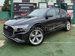 Negro Usado 2019 Audi Q8 S-Line SUV | 43.500 €