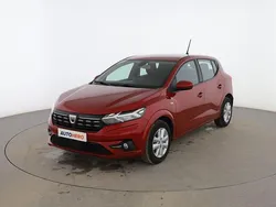 Rojo Usado 2021 Dacia Sandero Comfort Utilitario | 10.099 € (Buen precio)