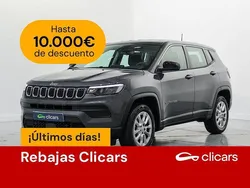 Gris / plata Usado 2024 Jeep Compass Longitude SUV | 30.990 € (Precio justo)