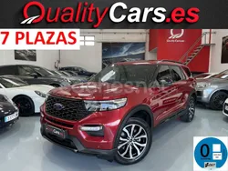 Rojo Usado 2021 Ford Explorer ST-Line SUV | 49.900 € (Un poco caro)