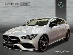 Plateado Usado 2022 Mercedes CLA200 Shooting Brake Familiar | 37.900 € (Caro)