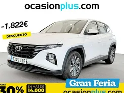 Blanco Usado 2021 Hyundai Tucson SUV | 17.682 € (Buen precio)