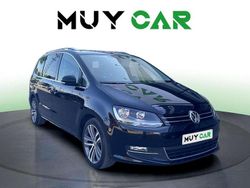 Azul Usado 2017 VW Sharan Advance Monovolumen | 20.990 € (Un poco caro)