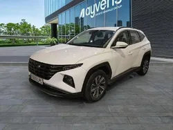 Blanco Usado 2021 Hyundai Tucson SUV | 28.200 € (Precio justo)