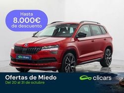 Rojo Usado 2020 Skoda Karoq SportLine SUV | 21.990 € (Precio justo)
