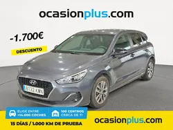 Gris / plata Usado 2019 Hyundai i30 GO! Berlina | 14.850 € (Precio justo)