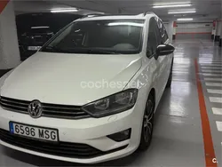 Blanco Usado 2016 VW Golf Sportsvan Sportline Monovolumen | 10.500 € (Super precio)