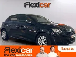 Negro Usado 2020 Peugeot 208 Utilitario | 10.290 € (Buen precio)