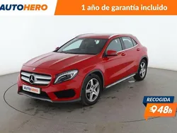 Rojo Usado 2017 Mercedes GLA200 AMG line SUV | 22.599 € (Precio justo)