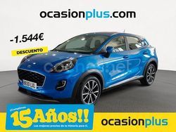 Azul Usado 2022 Ford Puma Gen-E Titanium SUV | 16.990 € (Precio justo)
