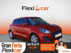 Rojo Usado 2021 Suzuki Swift Berlina | 13.490 € (Precio justo)