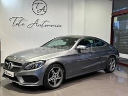 Gris / plata Usado 2016 Mercedes C220 AMG line Coupe | 24.900 € (Precio justo)