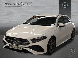 Blanco polar Usado 2024 Mercedes A200 AMG line Berlina | 32.000 € (Buen precio)