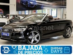 Negro Usado 2015 Audi A3 Cabriolet Ambition Descapotable | 18.990 € (Precio justo)