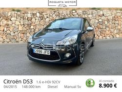 Gris / plata Usado 2015 DS Automobiles DS3 Style Berlina | 8900 € (Un poco caro)