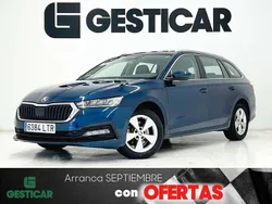 Azul Usado 2021 Skoda Octavia Ambition Familiar | 18.490 € (Precio justo)