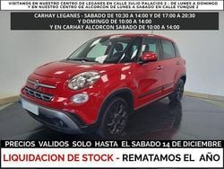 Rojo Usado 2019 Fiat 500L Cross Monovolumen | 12.290 € (Precio justo)