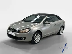 Plateado Usado 2012 VW Golf Cabriolet Descapotable | 12.999 €