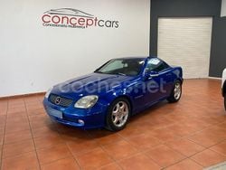 Azul Usado 1999 Mercedes SLK230 Descapotable | 8900 € (Precio justo)