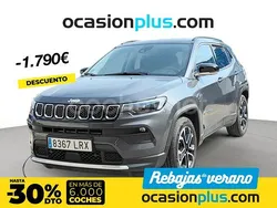 Gris / plata Usado 2021 Jeep Compass Limited SUV | 19.700 € (Buen precio)