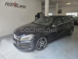 Negro Usado 2015 Mercedes A180 AMG line Berlina | 14.490 € (Precio justo)