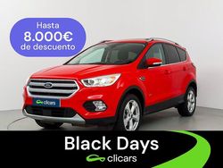 Rojo Usado 2017 Ford Kuga Titanium SUV | 14.590 € (Buen precio)