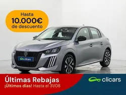 Gris Usado 2024 Peugeot 208 Active Utilitario | 16.490 € (Precio justo)