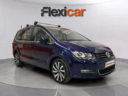 Azul Usado 2020 VW Sharan Sportline Monovolumen | 27.490 € (Precio justo)
