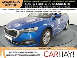 Azul Usado 2021 Skoda Octavia Ambition Familiar | 15.890 € (Precio justo)