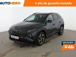 Gris Usado 2021 Hyundai Tucson SUV | 20.899 € (Buen precio)