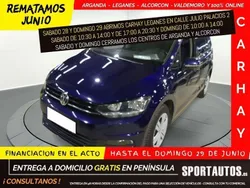 Azul Usado 2018 VW Touran Trendline Monovolumen | 17.290 € (Precio justo)