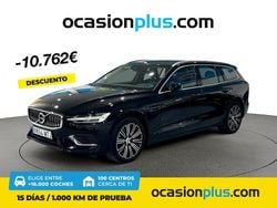 Negro Usado 2021 Volvo V60 Inscription Familiar | 33.250 € (Buen precio)