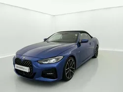 Azul Usado 2022 BMW 420 Descapotable | 37.350 € (Precio justo)