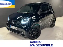 Negro Usado 2016 Smart ForTwo Cabrio Prime Descapotable | 15.900 € (Caro)