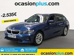 Azul Usado 2021 BMW 318 Familiar | 25.355 € (Precio justo)