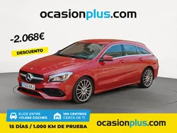 Rojo Usado 2018 Mercedes CLA200 Familiar | 22.750 € (Precio justo)