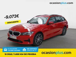 Rojo Usado 2019 BMW 330 Familiar | 34.990 € (Precio justo)