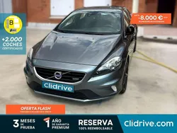 Gris Usado 2014 Volvo V40 R-Design Momentum Familiar | 14.690 €