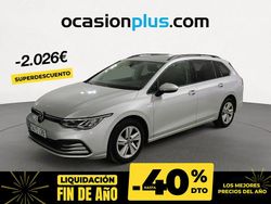 Gris Usado 2021 VW Golf VIII Life Familiar | 18.990 € (Precio justo)
