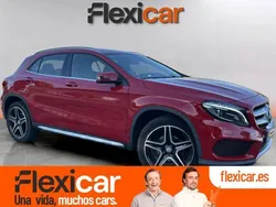Rojo Usado 2017 Mercedes GLA200 AMG line SUV | 21.490 € (Precio justo)