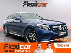 Azul Usado 2018 Mercedes GLC250 SUV | 32.490 € (Precio justo)
