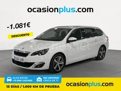 Blanco Usado 2017 Peugeot 308 Allure Familiar | 11.900 € (Precio justo)