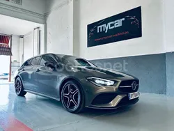 Gris / plata Usado 2021 Mercedes CLA220 Shooting Brake Familiar | 31.500 € (Precio justo)