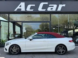 Blanco Usado 2017 Mercedes C200 Descapotable | 29.900 € (Precio justo)