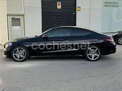 Negro Usado 2017 Mercedes C220 AMG line Coupe | 17.000 € (Super precio)