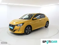 Amarillo Usado 2021 Peugeot 208 Allure Utilitario | 12.290 € (Precio justo)