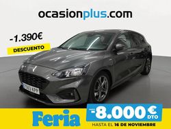 Gris Usado 2018 Ford Focus ST-Line | 15.300 € (Un poco caro)